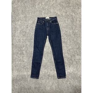 Everlane‎ Women's Skinny Jeans Size 26 Blue Dark Wash Denim